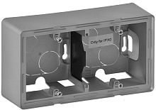 Коробка для наружнего монтажа Legrand Valena Life 2-м. алюминий картинка